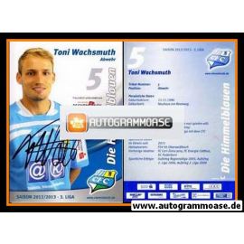 Autogramm Fussball | Chemnitzer FC | 2012 | Toni WACHSMUTH