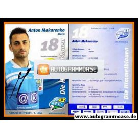 Autogramm Fussball | Chemnitzer FC | 2012 | Anton MAKARENKO