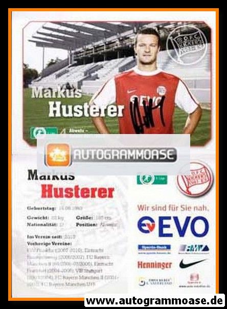 Autogramm Fussball | Kickers Offenbach | 2011 | Markus HUSTERER