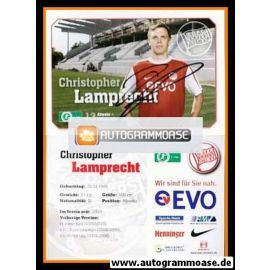 Autogramm Fussball | Kickers Offenbach | 2011 | Christopher LAMPRECHT