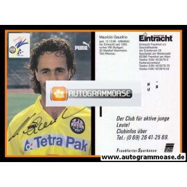 Autogramm Fussball | Eintracht Frankfurt | 1993 | Maurizio GAUDINO