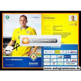 Autogramm Fussball | Eintracht Braunschweig | 2008 | Dennis BRINKMANN