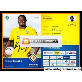 Autogramm Fussball | Eintracht Braunschweig | 2008 | Kingsley ONUEGBU