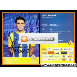 Autogramm Fussball | Eintracht Braunschweig | 2010 | Mirko BOLAND