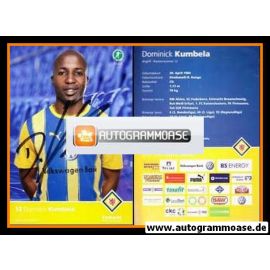 Autogramm Fussball | Eintracht Braunschweig | 2010 | Dominick KUMBELA