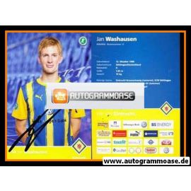 Autogramm Fussball | Eintracht Braunschweig | 2010 | Jan WASHAUSEN
