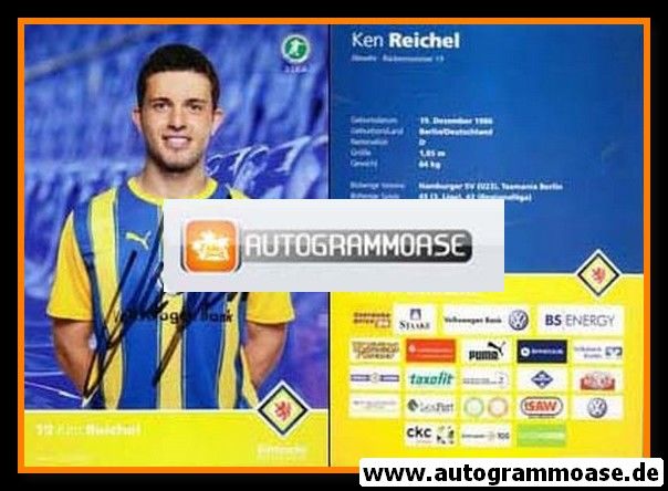 Autogramm Fussball | Eintracht Braunschweig | 2010 | Ken REICHEL