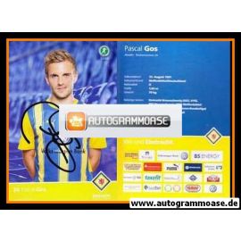 Autogramm Fussball | Eintracht Braunschweig | 2010 | Pascal GOS