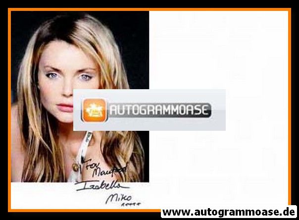 Autogramm Film (USA) | Izabella MIKO | 2000er (Portrait Color)