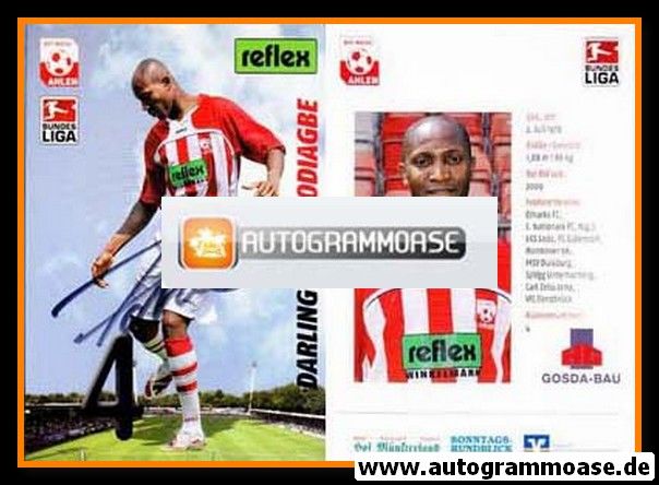 Autogramm Fussball | Rot Weiss Ahlen | 2009 | Darlington OMODIAGBE