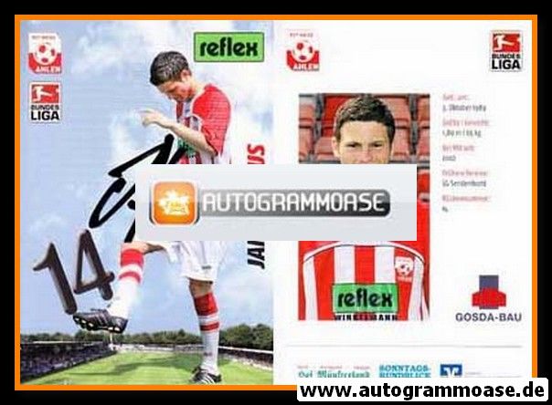 Autogramm Fussball | Rot Weiss Ahlen | 2009 | Janis KRAUS