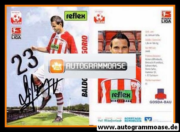 Autogramm Fussball | Rot Weiss Ahlen | 2009 | Baldo DI GREGORIO
