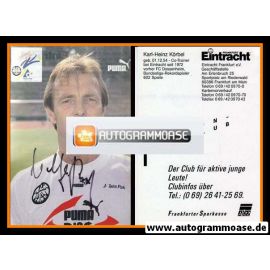 Autogramm Fussball | Eintracht Frankfurt | 1993 | Karl-Heinz KÖRBEL