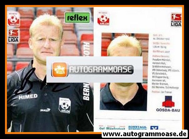 Autogramm Fussball | Rot Weiss Ahlen | 2009 | Bernd HEEMSOTH