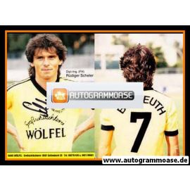 Autogramm Fussball | SpVgg Bayreuth | 1980er | Rüdiger SCHELER