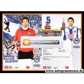 Autogramm Fussball | Hertha BSC Berlin | 2010 | Andre MIJATOVIC