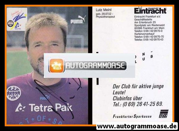 Autogramm Fussball | Eintracht Frankfurt | 1993 | Lutz MEINL