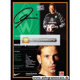 Autogramm Fussball | SV Werder Bremen | 2010 | Tim WIESE