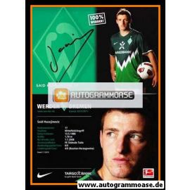 Autogramm Fussball | SV Werder Bremen | 2010 | Said HUSEJINOVIC