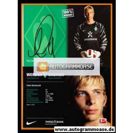 Autogramm Fussball | SV Werder Bremen | 2010 | Felix WIEDWALD