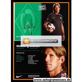 Autogramm Fussball | SV Werder Bremen | 2010 | Michael KRAFT