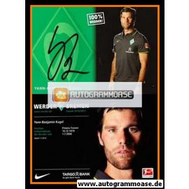 Autogramm Fussball | SV Werder Bremen | 2010 | Yann-Benjamin KUGEL
