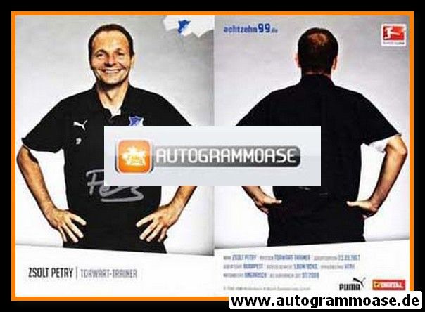 Autogramm Fussball | TSG 1899 Hoffenheim | 2010 | Zsolt PETRY