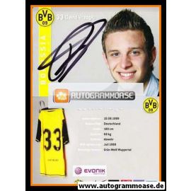 Autogramm Fussball | Borussia Dortmund | 2007 | David VRZOGIC