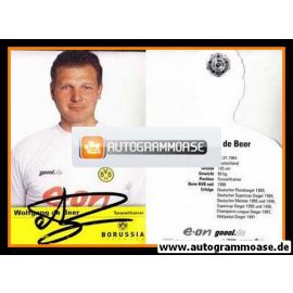 Autogramm Fussball | Borussia Dortmund | 2002 Stanz | Wolfgang DE BEER
