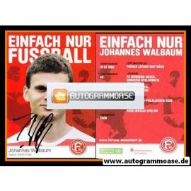 Autogramm Fussball | Fortuna Düsseldorf | 2008 | Johannes WALBAUM