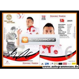 Autogramm Fussball | 1. FC Nürnberg | 2010 | Dominic MAROH