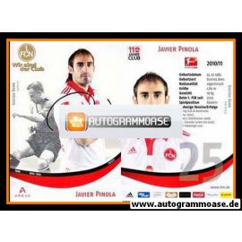 Autogramm Fussball | 1. FC Nürnberg | 2010 | Javier PINOLA