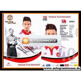 Autogramm Fussball | 1. FC Nürnberg | 2010 | Marvin PLATTENHARDT