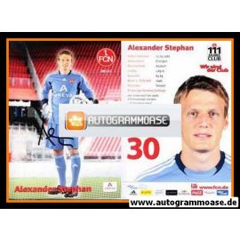 Autogramm Fussball | 1. FC Nürnberg | 2011 | Alexander STEPHAN
