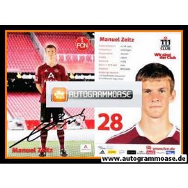 Autogramm Fussball | 1. FC Nürnberg | 2011 | Manuel ZEITZ