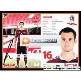 Autogramm Fussball | 1. FC Nürnberg | 2011 | Juri JUDT