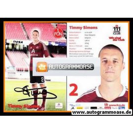Autogramm Fussball | 1. FC Nürnberg | 2011 | Timmy SIMONS