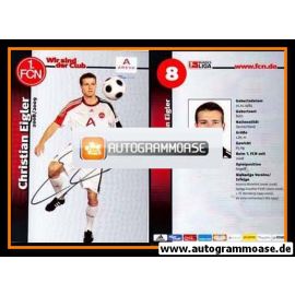 Autogramm Fussball | 1. FC Nürnberg | 2008 Ball | Christian EIGLER