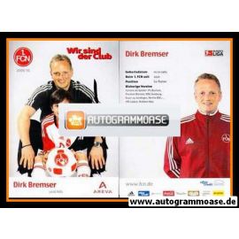 Autogramm Fussball | 1. FC Nürnberg | 2009 | Dirk BREMSER