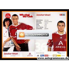 Autogramm Fussball | 1. FC Nürnberg | 2009 | Jaouhar MNARI