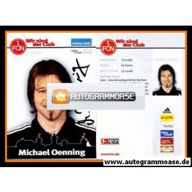 Autogramm Fussball | 1. FC Nürnberg | 2007 | Michael OENNING
