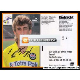 Autogramm Fussball | Eintracht Frankfurt | 1993 | Kachaber ZCHADADZE