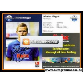 Autogramm Fussball | SC Paderborn 07 | 2009 | Sebastian SCHUPPAN