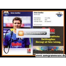 Autogramm Fussball | SC Paderborn 07 | 2009 | Sören GONTHER