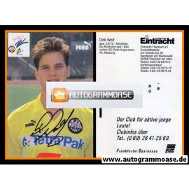 Autogramm Fussball | Eintracht Frankfurt | 1993 | Dirk WOLF
