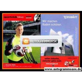 Autogramm Fussball | SC Freiburg | 2007 | Alexander WALKE