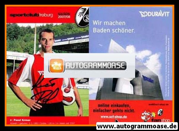 Autogramm Fussball | SC Freiburg | 2007 | Pavel KRMAS