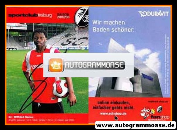 Autogramm Fussball | SC Freiburg | 2007 | Wilfried SANOU