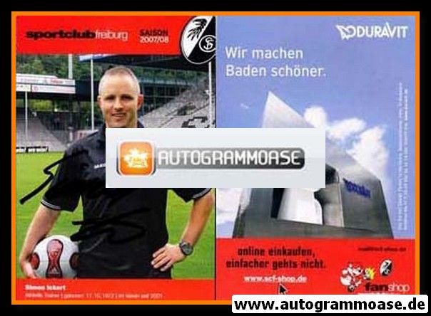 Autogramm Fussball | SC Freiburg | 2007 | Simon ICKERT