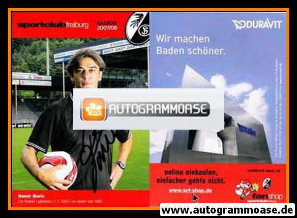 Autogramm Fussball | SC Freiburg | 2007 | Damir BURIC
